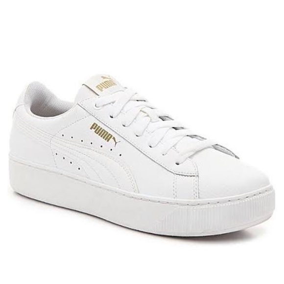 zapatillas puma blancas con plataforma